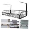CHILDWEET Under Desk Cable Management Tray Easy Install Wire Organizer for Home Office Compact Storage Rack for Cables Power Strips and Chargers Black Large view 3