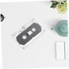 FELTECHELECTR 4pcs Blank Cassette Tapes for Recording Empty Audio Tapes Transparent Cases for Music and Speech Recording DIY Projects and Retro Gifts view 4