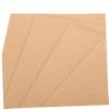 Levemolo 12 Inch Vinyl Record Outer Jackets 4pcs Kraft Paper Sleeves Sturdy Brown Paper Easy Storage and Transport for Collections view 2