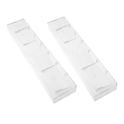 Cabilock 2pcs Vinyl Record Display Mount Cd Stand Record Holder Shelf Acrylic Cd Storage Rack