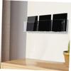 Cabilock 2pcs Vinyl Record Display Mount Cd Stand Record Holder Shelf Acrylic Cd Storage Rack view 3