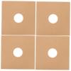 Garneck 4pcs Vinyl Record Sleeves Breathable Storage Bags Ventilation Right-Angle Design for Safe Vinyl Record Organization and Preservation view 1