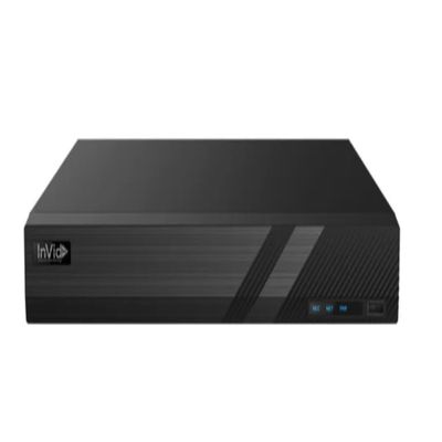 4 Channel NVR, 40 Mbps, 1 HDD Bay, 4K, Smart Analytics, P2P, H.265+ (PN1B-4X4NH)
