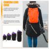 BRIGHTFUFU 4pcs Thick Elastic Camera Lens Case Scratch-resistant Pouch for Professional Hobbyist view 3