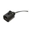 1 Set 2 Pin Way Auto Temp p/Lug Deflation Valve Socket Waterprof Electrical Wire 1.5mm Connector 1J0973802 1J0973702(Female with Wire) view 1