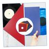 Garneck Vinyl Record Jackets 5pcs Sleeves Protective Pouches Record Sleeves Protector view 4
