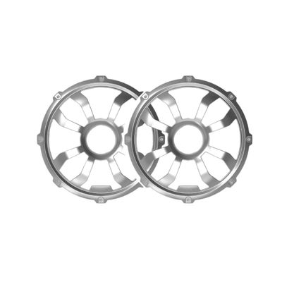Diamond Audio HXM10FGW - 10" Flush Mount Speaker Grill Pair Steel