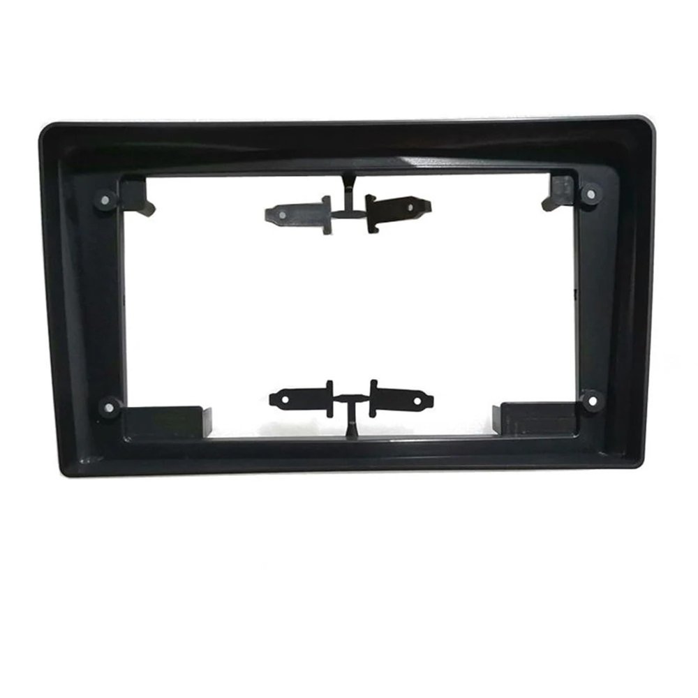 AYYDXRK 9 Inch Car Fascia Frame Fascia Adapter Canbus Box Compatible with Opel Zafira B Astra H Antara Corsa D Android Radio Dash Fitting Panel Kit Install Mount Kit(Black)