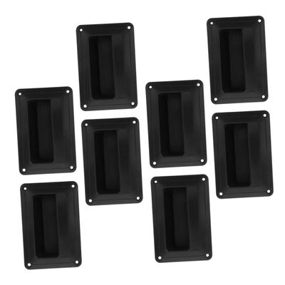 Abaodam 8pcs Speaker Handles Plastic Side Handle Replacement for Subwoofer Outdoor Speaker