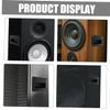 Abaodam 8pcs Speaker Handles Plastic Side Handle Replacement for Subwoofer Outdoor Speaker view 4