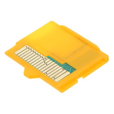 Angoily to Card Adapter for Olympus Cameras Yellow Memory Card Converter Supports up to Compact Material Easy to Use