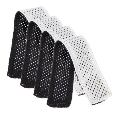 PAMINGONO 4pcs Sports Sleeve Fixing Straps Elastic Wrist Cuffs Sleeve Bands Grip Arm Cuffs