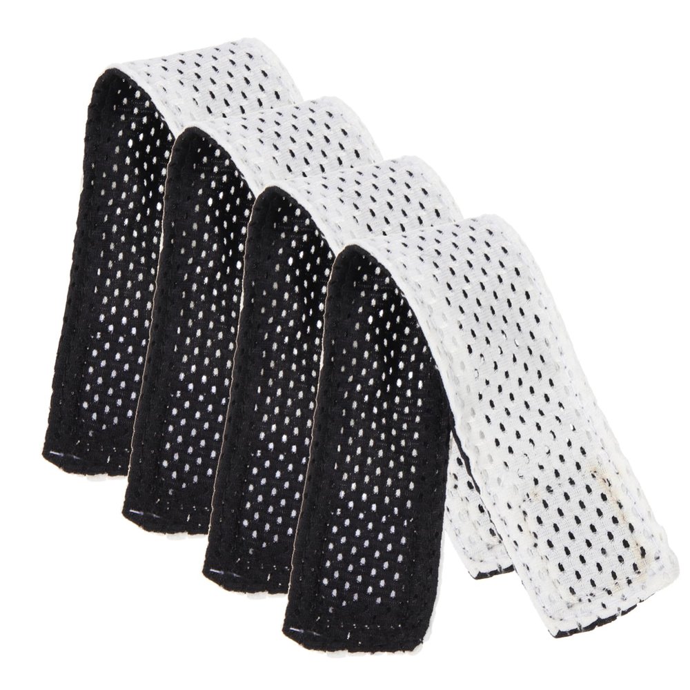 PAMINGONO 4pcs Sports Sleeve Fixing Straps Elastic Wrist Cuffs Sleeve Bands Grip Arm Cuffs