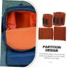 Gadpiparty 4pcs Camera Bag Inserts Dividers Camera Pouch Compartment for Brown DIY view 3