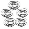 KONTONTY 50pcs Durable Rubber Cassette Belts for Tape Recorder and Cd DVD Drive Maintenance Flexible Wear-Resistant for Repairing Old Broken Decks view 1