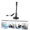 Alasum Condenser Microphone USB Bendable Desktop Recording for Streaming Gaming Low Noise Webcast Microphone view 2