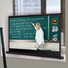 TAJMDGW Portable Retractable Projector Screen, Small Tabletop Movie Screen, 30" 40" 50" Floor Standing Projection Screens for Home Theater Office School(30inch) view 1