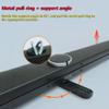 TAJMDGW Portable Retractable Projector Screen, Small Tabletop Movie Screen, 30" 40" 50" Floor Standing Projection Screens for Home Theater Office School(30inch) view 4