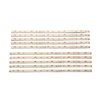AGJPXFR LED Backlight Strip 5+5 Lamp Fit for Philips 55 TV LB-GM3030-GJ0D22555X10AN22-R-1-H 55pus7304/12 55pus6704 55PUS7394 55PUS7504