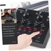 Alasum 1set Professional Live Sound Card Audio Mixer Usb Mobile Audio Mixer Kit for Streaming Ktv and Podcasting Includes Noise Reduction and Sound Effects for Beginners view 2
