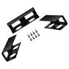 BRIGHTFUFU Under Desk Laptop Bracket Small Laptop Stand Under Desk Keyboard Holder Tablet Mounting Brackets view 1