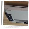 BRIGHTFUFU Under Desk Laptop Bracket Small Laptop Stand Under Desk Keyboard Holder Tablet Mounting Brackets view 3