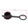 Create idea 10PCS GX12 Aviation Connector Plug Cover Compatible with Aviation Connector Sockets Rubber Cap Circular Connector Protective Sleeve Black view 4
