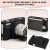 Be In Your Mind 1Pc Camera Case Silicone Protective Case Soft Rubber Cover to Prevent Falling Compatible with Canon PowerShot SX740 SX730 HS Black view 2