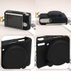 Be In Your Mind 1Pc Camera Case Silicone Protective Case Soft Rubber Cover to Prevent Falling Compatible with Canon PowerShot SX740 SX730 HS Black view 4