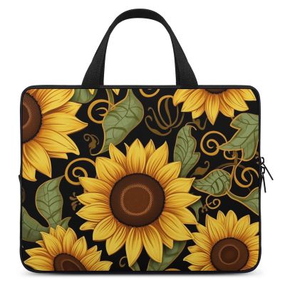 Laptop Case Sleeve 17inch Shockproof Laptop Case Beautiful Sunflower Laptop Sleeve Carrying Case