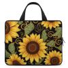 Laptop Case Sleeve 17inch Shockproof Laptop Case Beautiful Sunflower Laptop Sleeve Carrying Case view 1