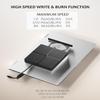 Alphami External Blu Ray Drive - External Blueray/DVD Drive for PCUSB3.0 & Type C Blu Ray Drive Read and Write BD/DVD/CD, Bluray Burner External Compatible with Windows XP/7/8/10/11, Linux, Mac OS view 2