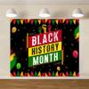 Black History Month Backdrops for Photoshoot 12x10ft Vinyl Black History Month Photography Backdrop African American Celebration Photo Backdrop Black History Month Party Background Decorations Props view 3
