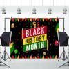 Black History Month Backdrops for Photoshoot 12x10ft Vinyl Black History Month Photography Backdrop African American Celebration Photo Backdrop Black History Month Party Background Decorations Props view 4