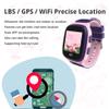 4G Kids Smart Watches Girls with GPS Tracker, Kids Cell Phone Watch for Girls Age 5-12, Video Calling SOS Call Voice Chat Alarm Clock HD Camera Touchscreen GPS Tracker for Kid Gifts Idea (Pink) view 4