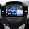 4Core 64GROM Car Radio for Chevrolet Chevy Cruze 2009-2015: 9" 1280 * 800 HD Touch Screen Stereo Wireless CarPlay Android Auto Bluetooth 5.0 WiFi GPS FM SWC Backup Camera view 1