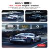 3 Channel 4K Dash Cam, STARVIS 2 IMX675, 4K+1080P+1080P Front Inside and Rear Triple Car Camera, Built in GPS WiFi Dash Camera for Cars, IR Night Vision, 24H Parking Mode,Support 256GB Max view 3