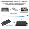 ANGGREK Digital Camera Shoulder Bag, Ample Space Camera Bag Metal Buckle for Outdoor Photography view 4