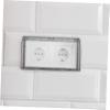 ORFOFE 2pcs Socket Waterproof Outlet Cover Italy Power Adapter Child Safety Outlet Covers view 3