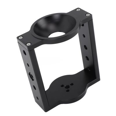 75mm Tripod Head Bowl Riser, Easy to Operate 10kg Load Capacity Anti Corrosive Half Ball Flat to Bowl Adapter Converter Riser for DSLR Rail Slider