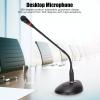 Beufee Gooseneck Microphone, Condenser Microphone D38 Podium Microphone Computer Microphone with XLR to 6.35mm Cable for Conference Broadcast view 2