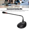 Beufee Gooseneck Microphone, Condenser Microphone D38 Podium Microphone Computer Microphone with XLR to 6.35mm Cable for Conference Broadcast view 3
