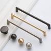 gklwVSlwv Cupboard Handles,Aluminum Alloy Kitchen Cabinet Door Handle,Gold Furniture Door Handles Black Kitchen Cabinet Drawer Knobs Zinc Alloy Cupboard Pulls Hardware,(Dark Grey 320mm) view 4