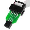 AVRISP mkII Downloader, USB AVRISP mkII Programmer, Compatible with Original at ISP MKII Programmer, Supports All AVR Devices for ISP, PDI and TPI Methods view 2