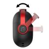 iDOMi for AirPods 4th Generation Case Cover 2024, Military Grade Shock-Absorbing for AirPods 4 Case with Keychain for Women Men, WhiteBlack view 2