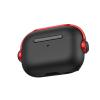 iDOMi for AirPods 4th Generation Case Cover 2024, Military Grade Shock-Absorbing for AirPods 4 Case with Keychain for Women Men, WhiteBlack view 3