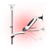 Monitor Arm Gas Single Monitor Stand Adjustable Ceiling Monitor Mount Stand 15"-27" Gas Spring Monitor Stand Arm with 75x75/100x100, Holds Up to 17.6lbs Monitor Desk Mou,A-46CM view 2