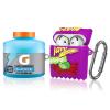 2-Pack Funny Case for Airpods 4 Cute (2024), 3D Cartoon Cute Airpods 4 Case Food Design Silicone Cover Compatible for Airpods 4 Case Airpod 4 Accessories with Keychain(Sport Water & Purple Potato) view 1