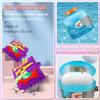 2-Pack Funny Case for Airpods 4 Cute (2024), 3D Cartoon Cute Airpods 4 Case Food Design Silicone Cover Compatible for Airpods 4 Case Airpod 4 Accessories with Keychain(Sport Water & Purple Potato) view 3