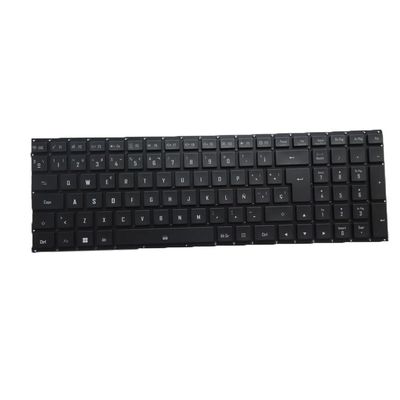 Laptop No Backlit Paper Keyboard for Gigabyte for AORUS 17 (2024) for AORUS 17 BSG BKG 2024 Latin America LA Black No Frame New